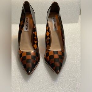 🆕 Steve Madden Brown Heels/Pumps Size 7.5 😍 Narrow